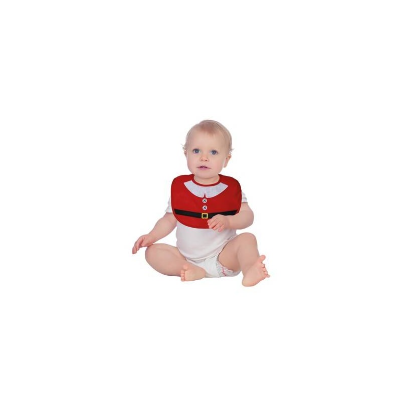 BAVAGLIO BABY NATALIZIO ROSSO