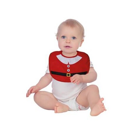 BAVAGLIO BABY NATALIZIO ROSSO