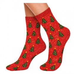 CALZE GLITTER BAMBINI XMAS ALBERO N°28-35