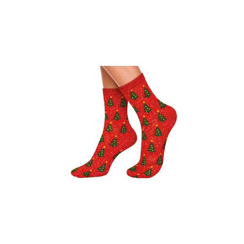 CALZE GLITTER BAMBINI XMAS ALBERO N°28-35