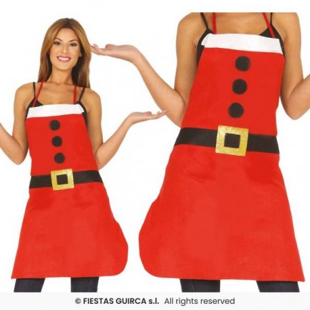 GREMBIULE SANTA CLAUS 60x76cm