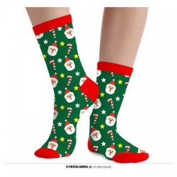 CALZE ADULTI XMAS CANDY CANE N°42-48