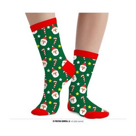 CALZE ADULTI XMAS CANDY CANE N°42-48