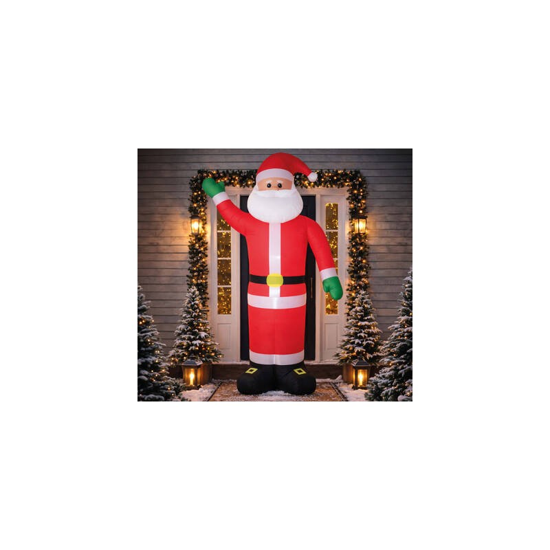 BABBO NATALE GONFIABILE 240cm