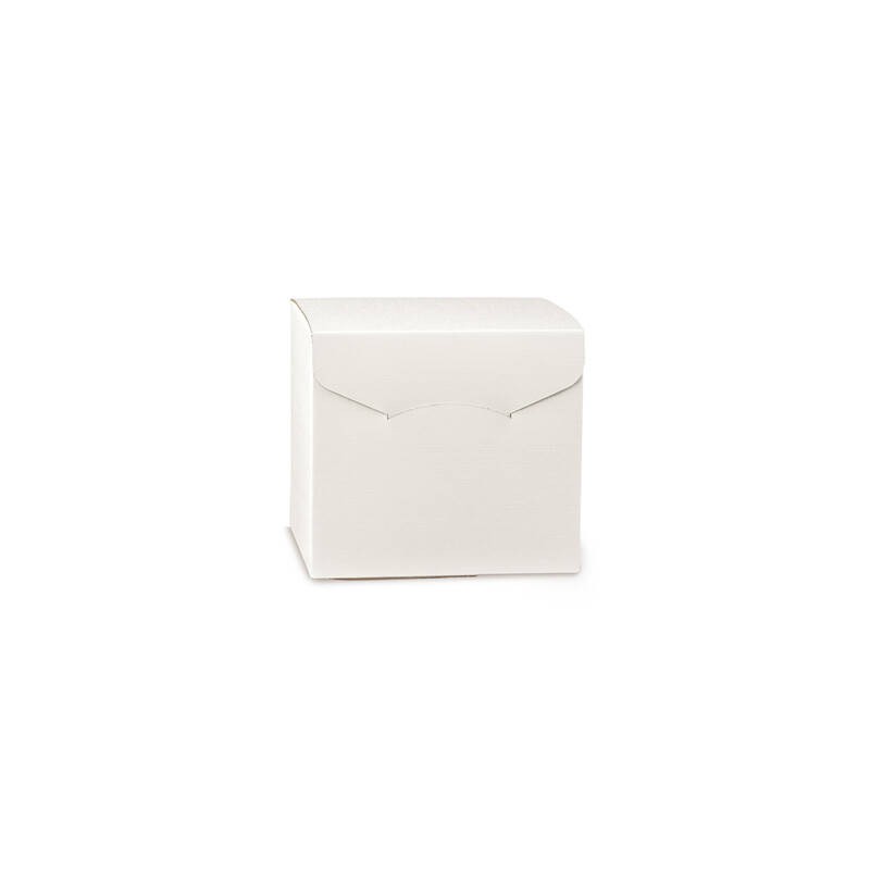 SCATOLA SEGRETO 17x17x17 FIBRA BIANCO