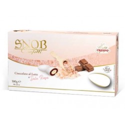 CONFETTI SNOB CIOCC.LATTE E SALE ROSA 500gr
