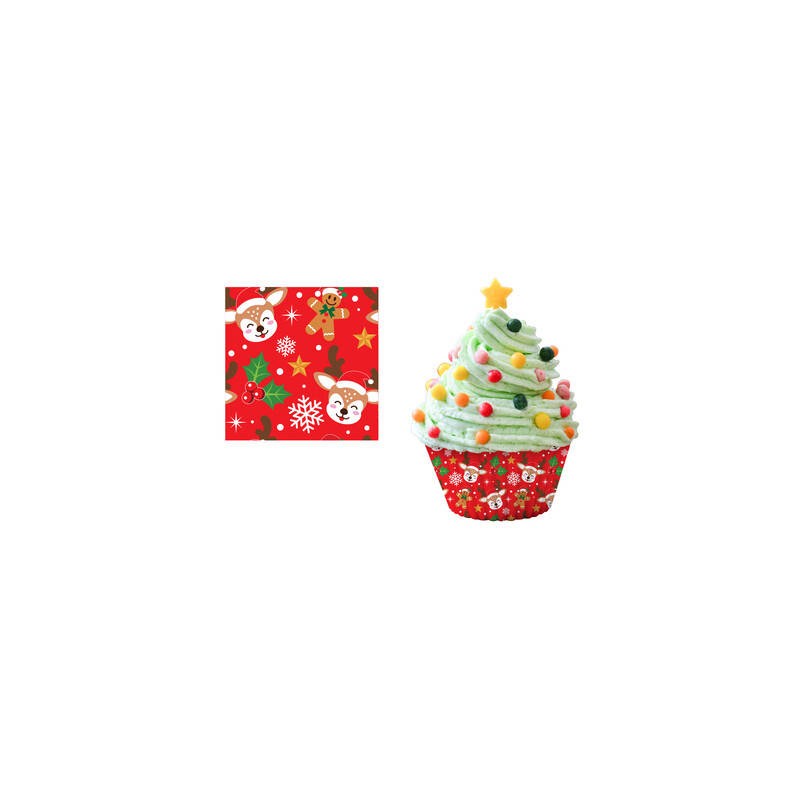 STAMPO CUPCAKE ø5cm RENNA 50pz
