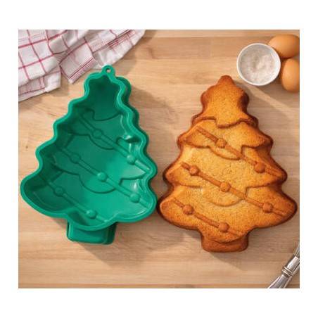 STAMPO IN SILICONE 21x30cm ALBERO VERDE