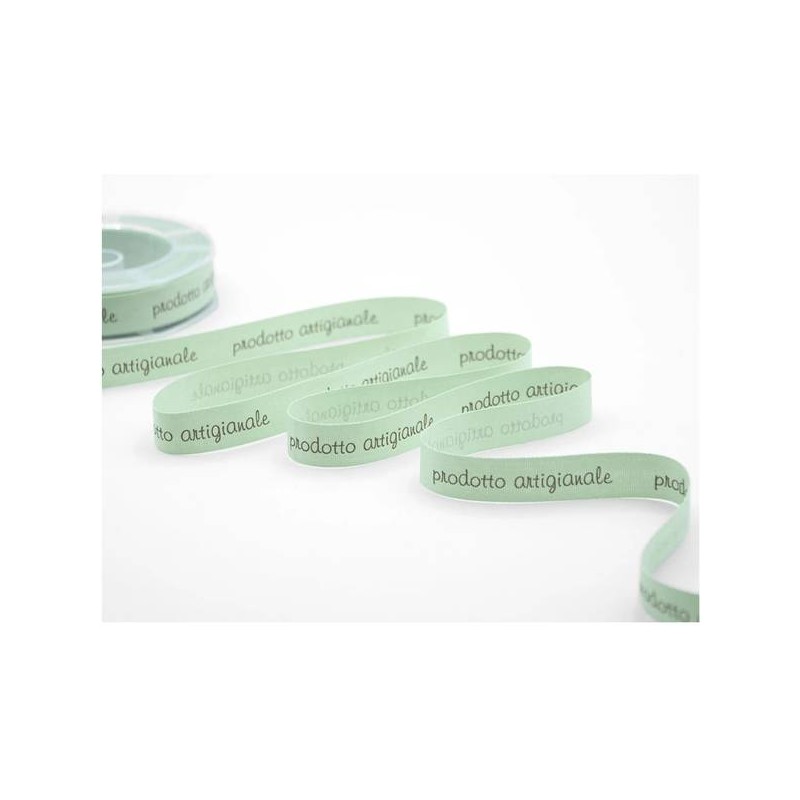 NASTRO POLICOTONE mm15x15mt COL.21/9 PRODOTTO ARTIGIANALE VERDE