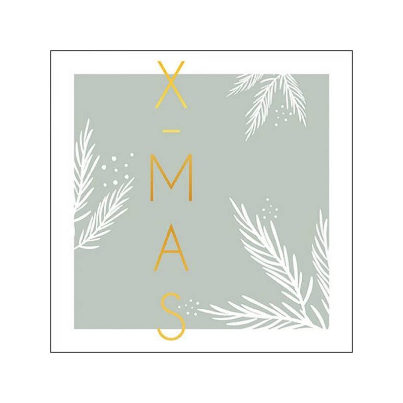 TOVAGLIOLI 33X33 X-MAS GREEN 20pz