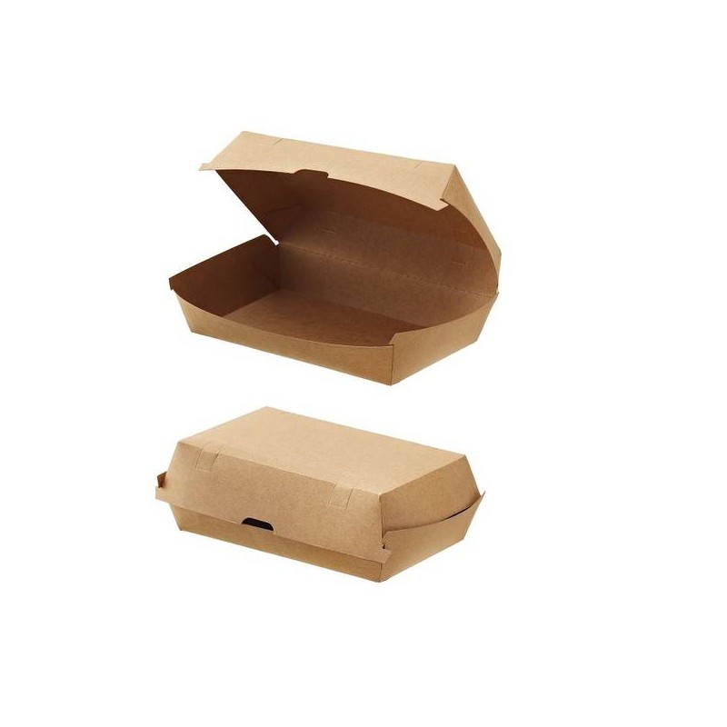 HAMBURGHER BOX AVANA 19x11x7cm 50pz