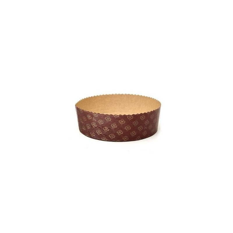 FORMA COTTURA PANETTONE BASSO 800gr ø200x65mm 45PZ PB20065