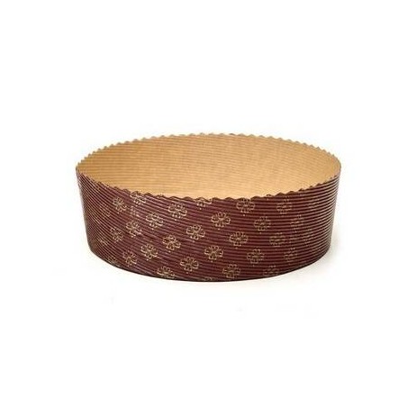 FORMA COTTURA PANETTONE BASSO 800gr ø200x65mm 45PZ PB20065
