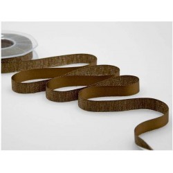 NASTRO RASO BOUTIQUE LAMè mm16x20mt COL.49 MARRONE