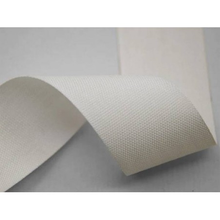 NASTRO POLYCOTTON mm25x25mt COL.1 BIANCO NATURALE