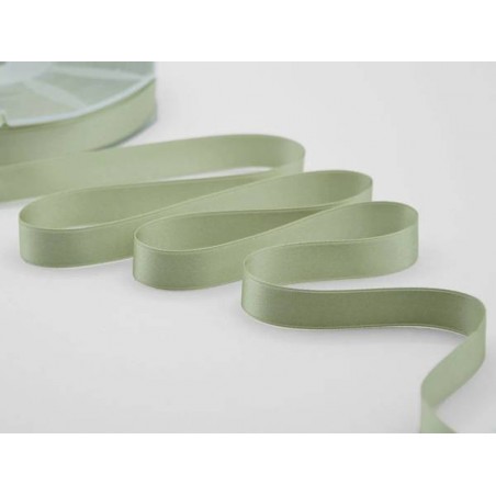 NASTRO DOPPIO RASO mm16x50mt COL.15 VERDE SALVIA