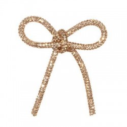 FIOCCO DIAMONDS 6,5x7cm ROSE GOLD 1pz