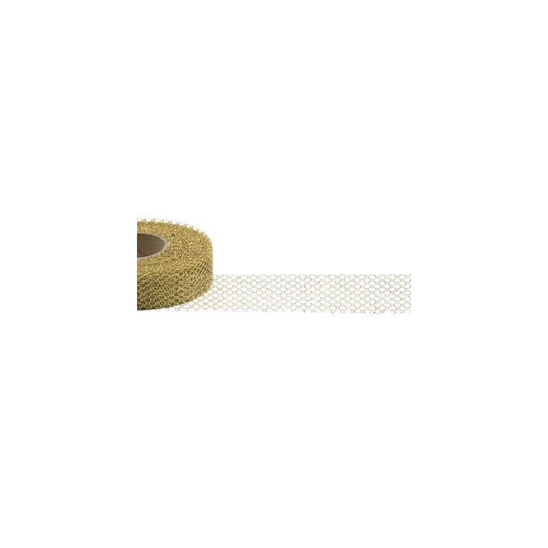 RETINA LUREX mm25x20mt COL. 102 ORO