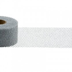 RETINA LUREX mm50x20mt COL. 101 ARGENTO