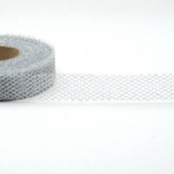 RETINA LUREX mm25x20mt COL. 101 ARGENTO