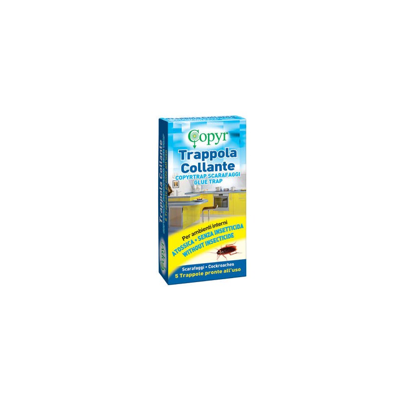 TRAPPOLE BLATTE COPYRTRAP 5pz