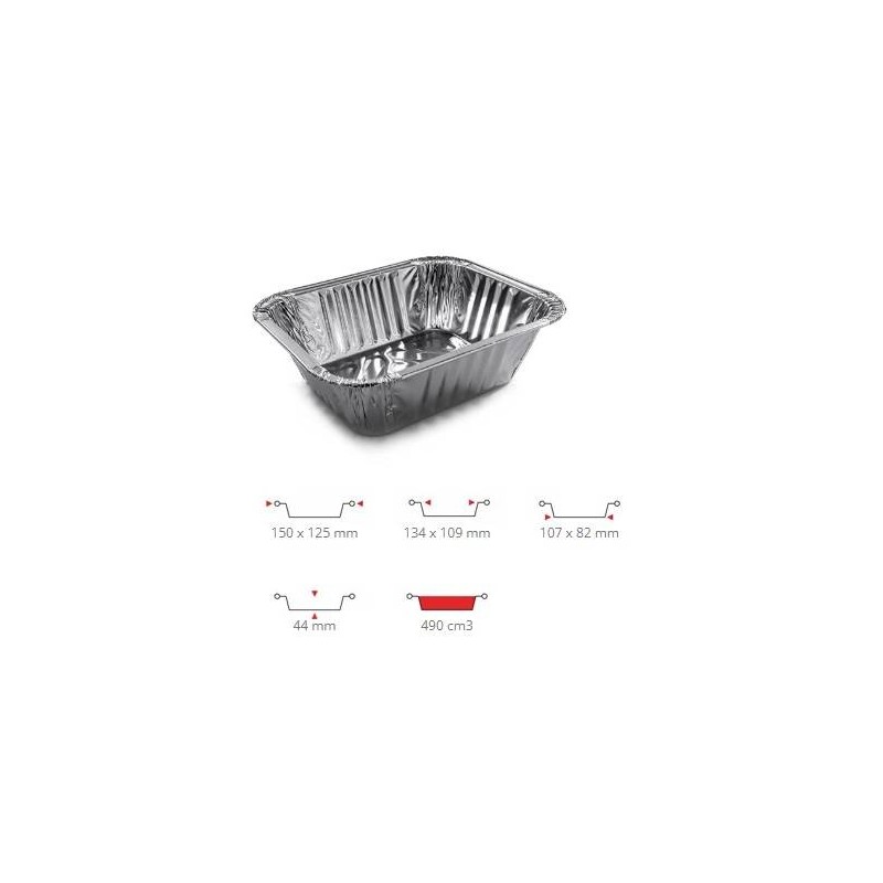 TEGLIA ALLUMINIO 1 PRZ 100PZ R10G CONTITAL