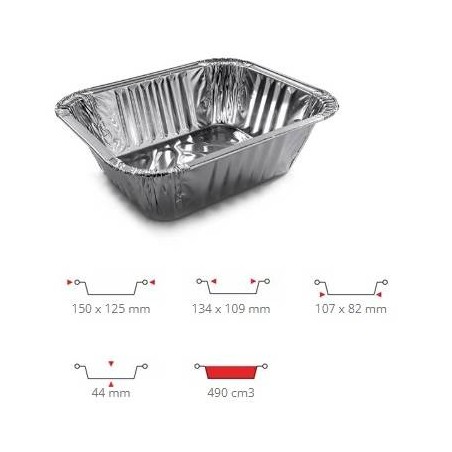 TEGLIA ALLUMINIO 1 PRZ 100PZ R10G CONTITAL