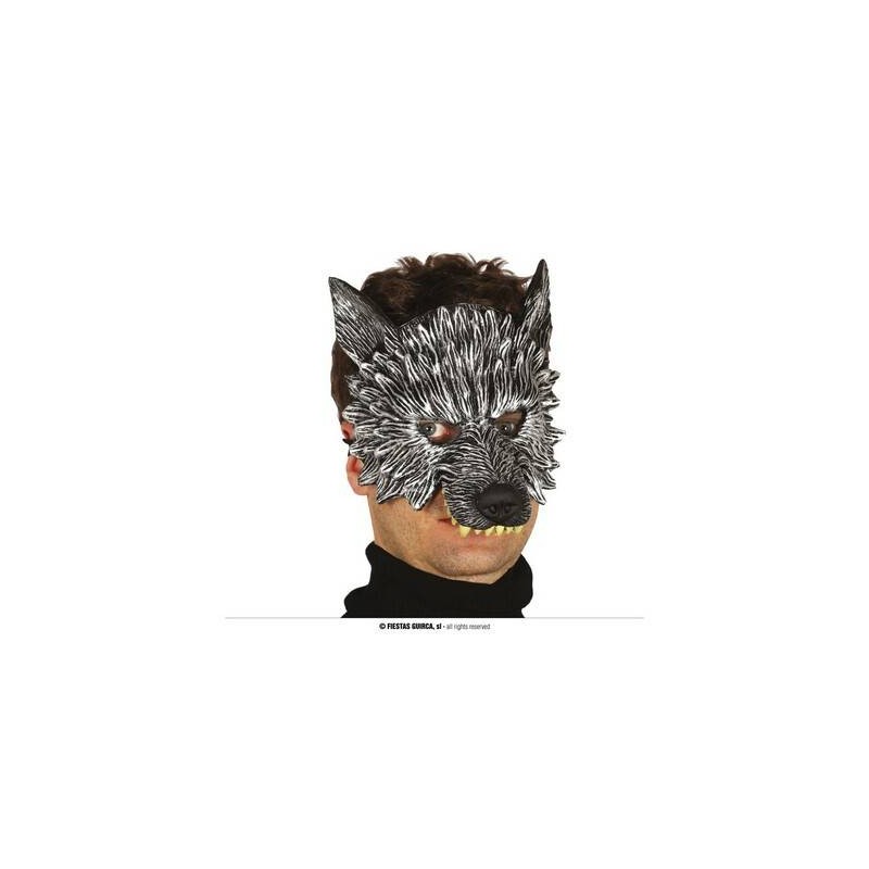 MEZZA MASCHERA LUPO FOAM