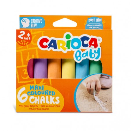 CARIOCA MAXI GESSI BABY 6pz 8pz