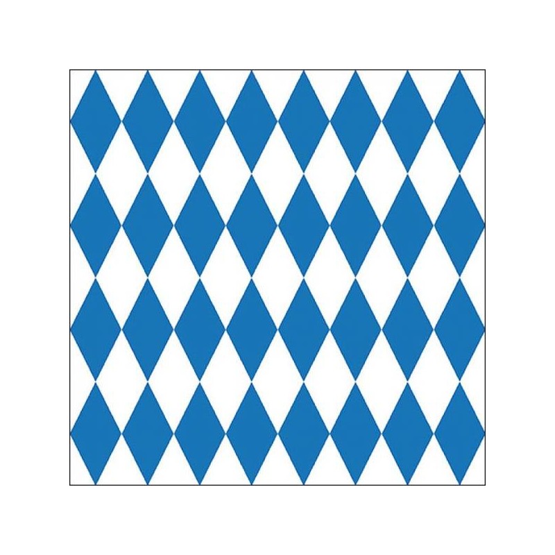 TOVAGLIOLI 33x33 BAVARIAN CHECK 20pz