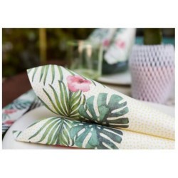 TOVAGLIOLI AIRLAID 40x40cm TROPICANA 50pz FATO