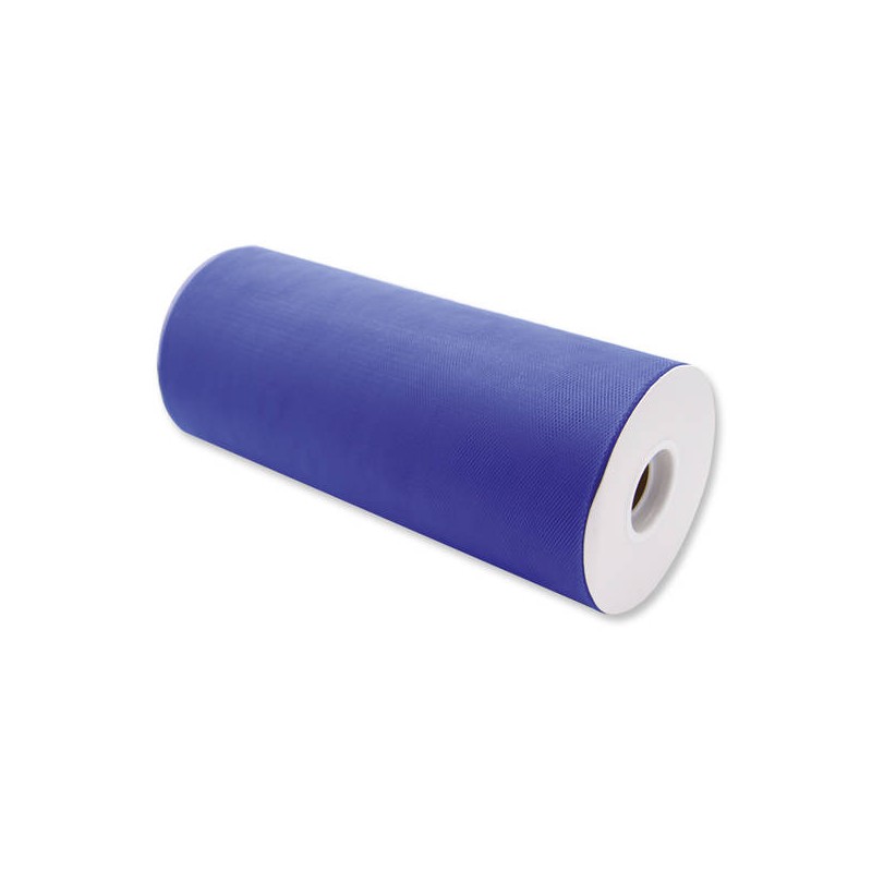 TULLE ROTOLO cm25x100mt BLU ELETTRICO BIG