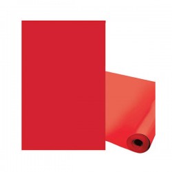 CARTA VELLUTATA ADESIVA IN ROTOLO cm50x2mt 130gr ROSSO