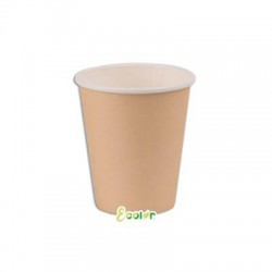 BICCHIERI 200cc ECOLOR BIODEGRADABILI CAPPUCCINO 25pz