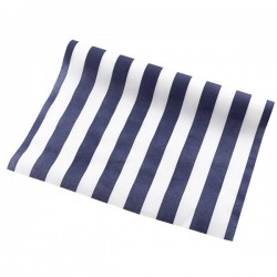 RUNNER AIRLAID 40x250cm RIGHE BLU