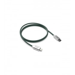 CAVO APPLE COLOR 1M 2A 20W GROOVY COSMIC VERDE SCURO