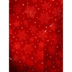 SOTTOVASO POLYWEB FIOCCO DI NEVE Ø100cm 10pz 12-ROSSO