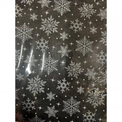 SOTTOVASO POLYWEB FIOCCO DI NEVE Ø100cm 10pz 09-NERO