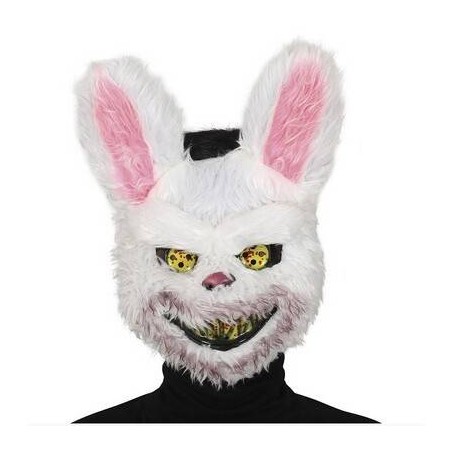 MASCHERA CONIGLIO HORROR C/PELO
