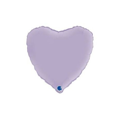 PALLONE MYLAR CUORE LILLA 18 43cm 1pz