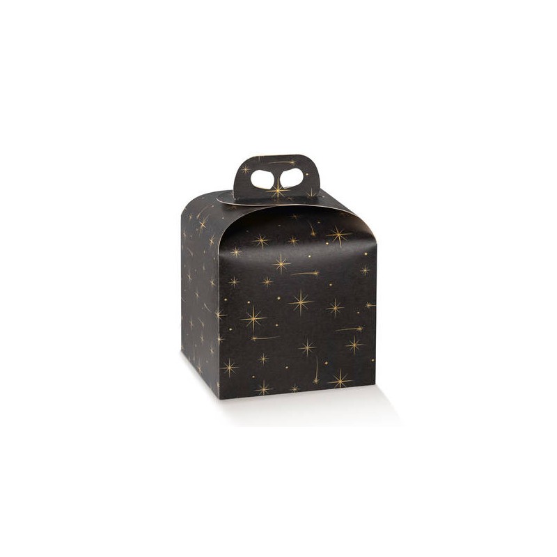 SCATOLA PANETTONE 20x20x18cm CONSTELLATION