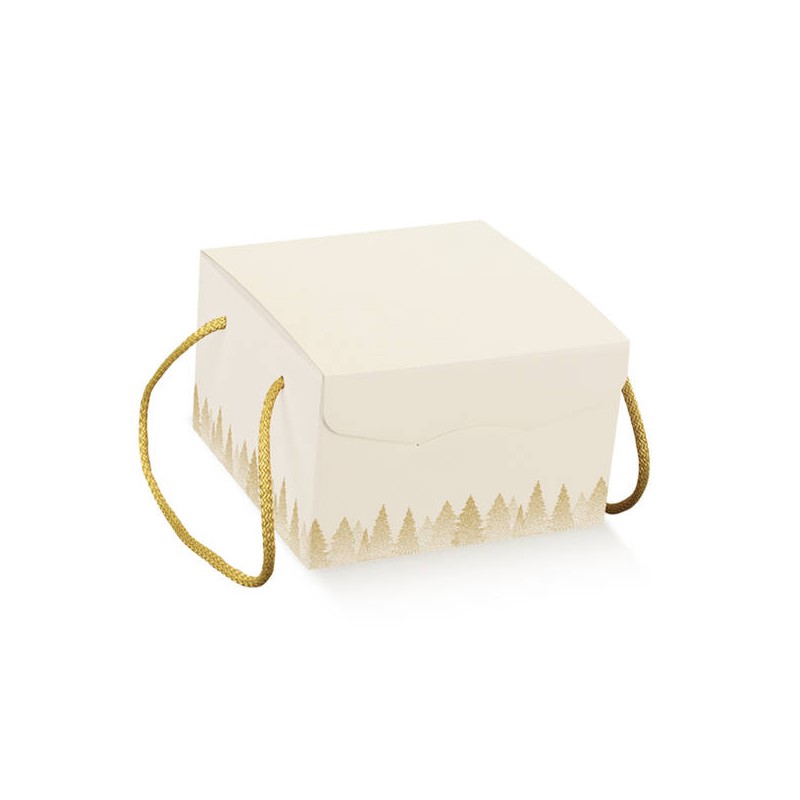 SCATOLA SEGRETO C/COR 21x21x21cm WHITE FOREST