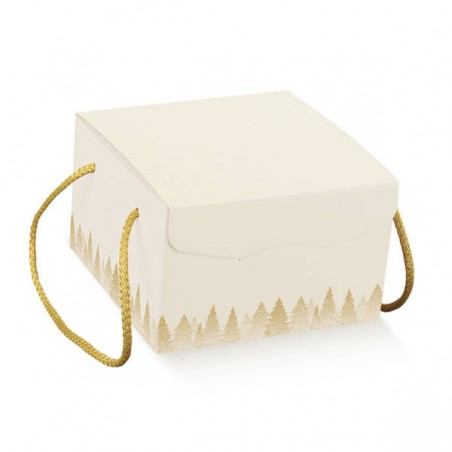 SCATOLA SEGRETO C/COR 21x21x21cm WHITE FOREST
