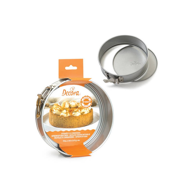 STAMPO A CERNIERA ANTIADERENTE NEW ø25,5x7cm DECORA