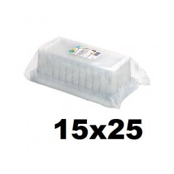 COPERCHIO MEDORO RETTANGOLARE 15x25x9,5cm PET