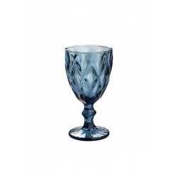 CALICE IN VETRO 240ml BLU MIRTILLO