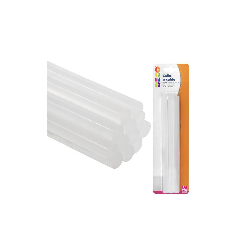 STICK COLLA A CALDO ø mm11x20cm 6pz CWR