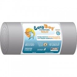 SACCHI NU 90x120cm EASY BAG NERO EXTRA RESISTENZA 10pz