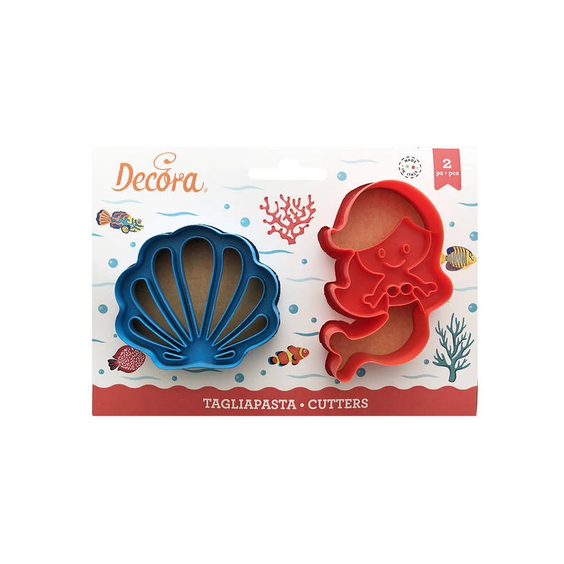 TAGLIAPASTA SIRENA E CONCHIGLIA 2pz