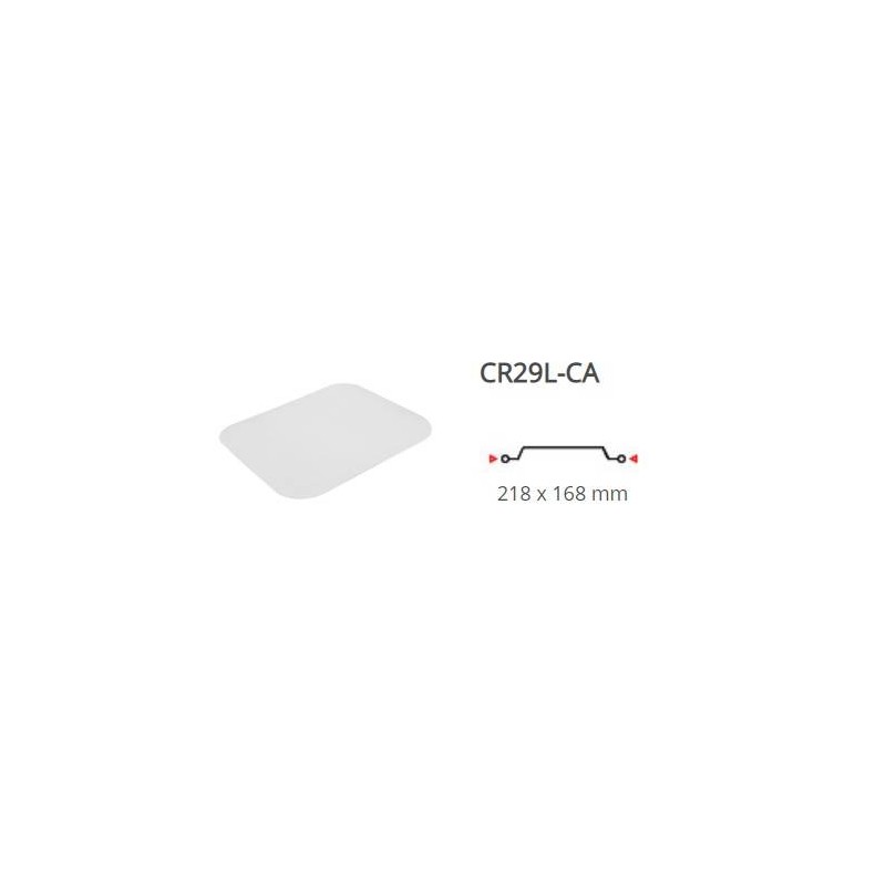 COPERCHI TEGLIA ALLUMINIO 4 PORZIONI 100pz CR29L